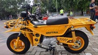Nama Honda Motra atau CT50 mungkin masih terdengar asing di telinga Otolovers, memang Honda hanya memproduksi di tahun 1982 - 1983 untuk pasar domestik Jepang. Foto: Ridwan Arifin
