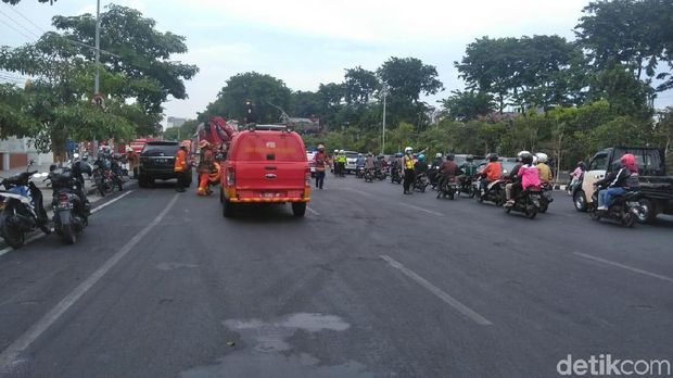Satu Ruangan di IGD RS Bhayangkara Terbakar