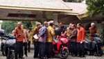 Gaya Jokowi Jajal Motor Listrik Buatan ITS