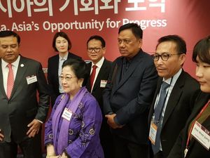 Gubernur Sulut Dampingi Megawati di Seoul Bicara Kedaulatan Asia