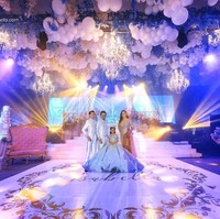 Netizen lain pun berpendapat bahwa di Filipina ada kepercayaan bahwa usia tujuh tahun merupakan salah satu momen penting dalam kehidupan seperti halnya usia 17 tahun yang kerap dianggap sebagai umur kedewasaan. Pada usia tujuh tahun, anak sudah mulai belajar mandiri sehingga dianggap sebagai gerbang awal kedewasaannya. Jadi menurut mereka wajar jika William Barbo menggelar pesta super mewah untuk putrinya yang berulang tahun ketujuh. Foto: Facebook Nice Print Photography & Exige Weddings