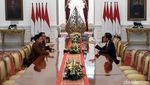 Bertemu Eko Yuli, Jokowi Semringah Banget