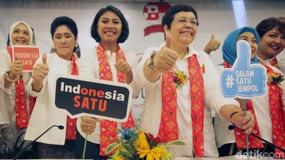 Perempuan Keren Bravo 5 Dukung Jokowi-Maruf Amin