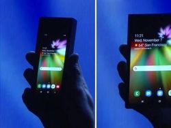 Penampakan Ponsel Layar Lipat Samsung