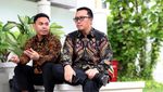 Bertemu Eko Yuli, Jokowi Semringah Banget