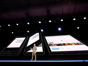 Bocoran Harga Ponsel Layar Lipat Samsung