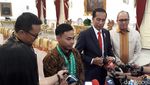 Bertemu Eko Yuli, Jokowi Semringah Banget