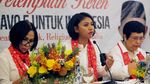 Perempuan Keren Bravo 5 Dukung Jokowi-Maruf Amin