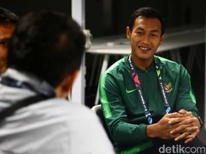 Lawan Singapura, Ban Kapten Indonesia di Lengan Hansamu Yama