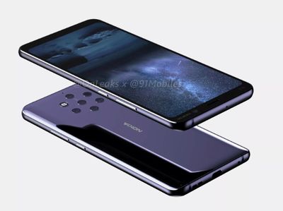 Penampakan Nokia 9 Pureview Pakai 5 Kamera Belakang