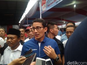 Sandiaga Tolak Bicara Draf Aliansi: Kita Fokus Bicara Ekonomi