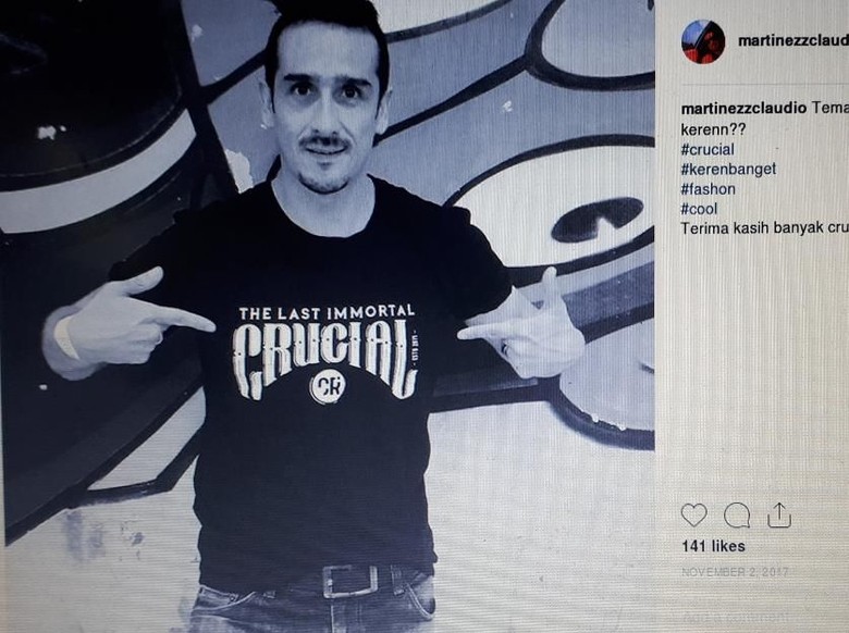 Claudio Martinez Ditangkap Kemarin Malam di Depok Claudio Martinez Ditangkap Kemarin Malam di Depok