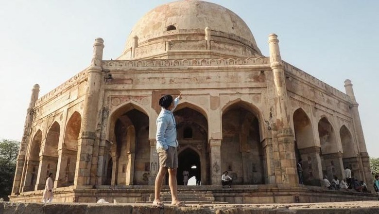 New Delhi di India (Asri Vernon/dTraveler) New Delhi di India (Asri Vernon/dTraveler)