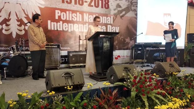Kedubes Polandia Gelar Peringatan 100 Tahun Kemerdekaan