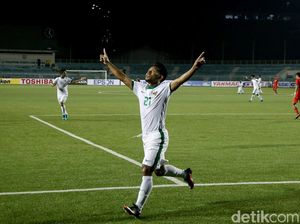 Kilas Balik 2 Gol Keren Andik ke Gawang Singapura