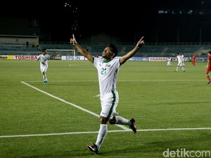 Kilas Balik 2 Gol Keren Andik ke Gawang Singapura