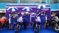  Yamaha Indonesia Motor Manufacturing (YIMM) telah merilis motor anyarnya, sebanyak 10 unit Yamaha R25 akan dijajal jurnalis. Foto: Grandyos Zafna