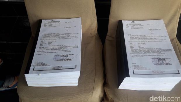 Penyidik Polda Metro Jaya melimpahkan berkas hoax Ratna Sarumpaet ke Kejati DKI, Kamis (8/11/2018)