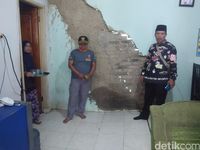 48 Rumah Rusak Akibat Pergerakan Tanah di Bandung Barat
