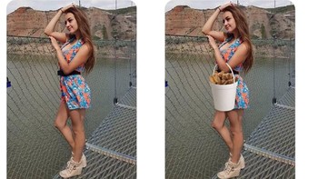 Netizen minta diedit ada sayapnya. Foto: James Fridman