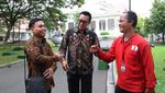Bertemu Eko Yuli, Jokowi Semringah Banget