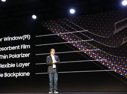 Penampakan Ponsel Layar Lipat Samsung