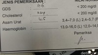 Ini contoh hasil tes kesehatan. Ada masalah kah pada tubuhmu? Foto: Widiya Wiyanti/detikHealth