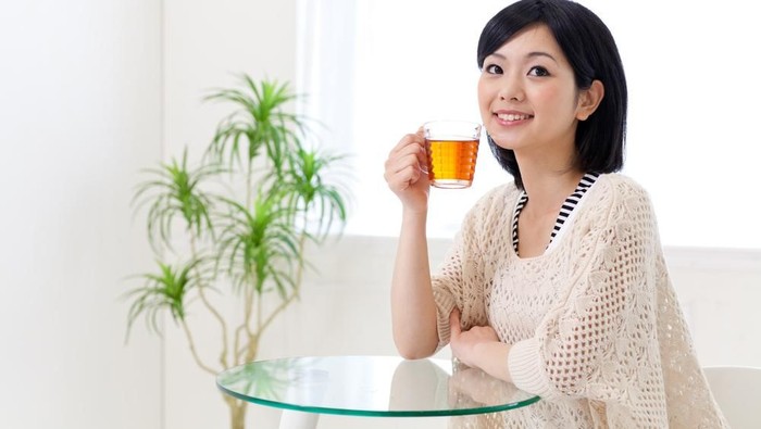 minum teh