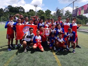 Bibit Muda Sepakbola Indonesia Juarai Singacup 2018