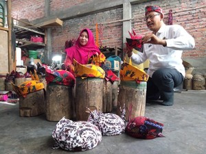 Kisah Sukses Pengrajin Blangkon Pacul Gowang yang Harumkan Sidoarjo