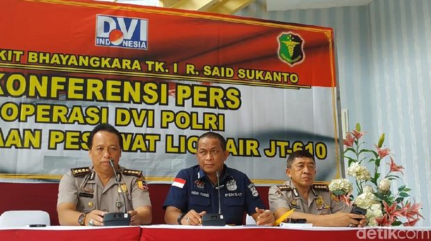 Total 194 Kantong Jenazah Penumpang Lion Air Diterima RS Polri