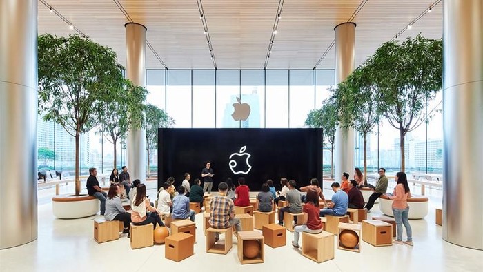 Ilustrasi Apple Store. Foto: Apple Ilustrasi Apple Store. Foto: Apple