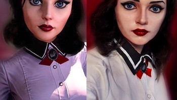 Kalau ini menjadi sosok di game Biosshock. Foto: Instagram