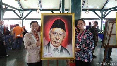 Dianugerahi Gelar Pahlawan oleh Jokowi, Ini Lukisan Kasman Singodimedjo