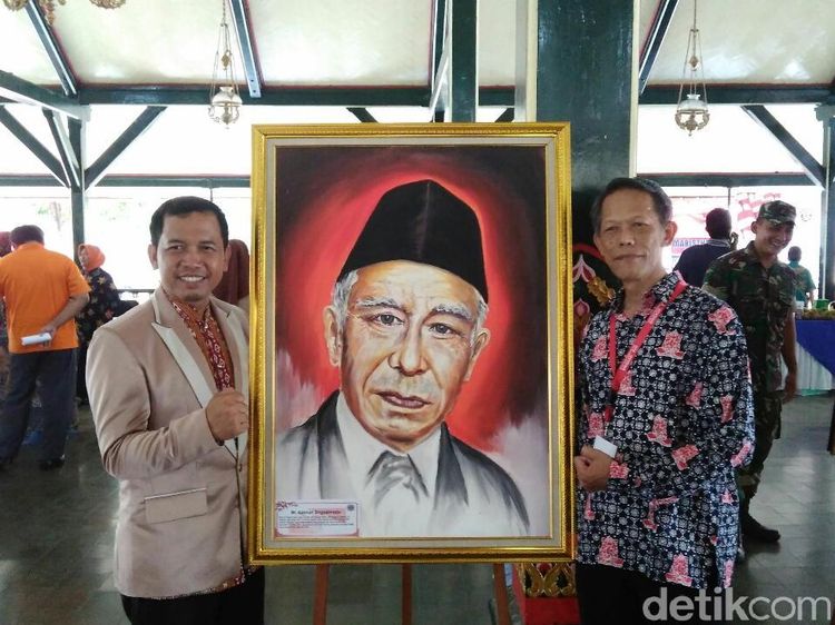 Dianugerahi Gelar Pahlawan oleh Jokowi, Ini Lukisan Kasman Singodimedjo