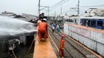 Imbas Kebakaran di Kedoya, KRL Duri-Tangerang Dihentikan Sementara