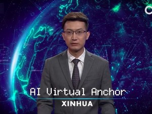 Canggih! China Pamerkan Penyiar Berita Virtual