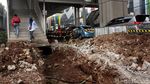 Imbas Proyek Trotoar, Mayestik Jadi Biang Macet