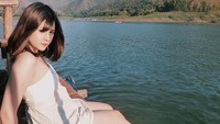 Ada kalanya, Nahmfah tak menyertakan lokasi liburannya. (nahm.fah/Instagram)