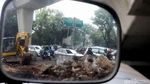 Imbas Proyek Trotoar, Mayestik Jadi Biang Macet