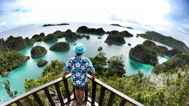 Raja Ampat, salah satu destinasi bawah laut terindah di Indonesia (Asri Vernon/dtraveler) Raja Ampat, salah satu destinasi bawah laut terindah di Indonesia (Asri Vernon/dtraveler)