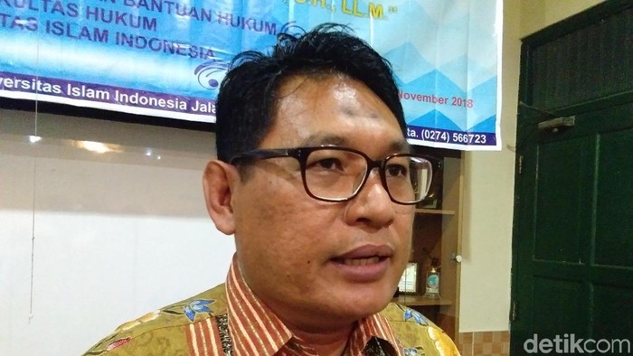 Ketua LPSK Abdul Haris Semendawai, Yogyakarta, Jumat (9/11/2018).