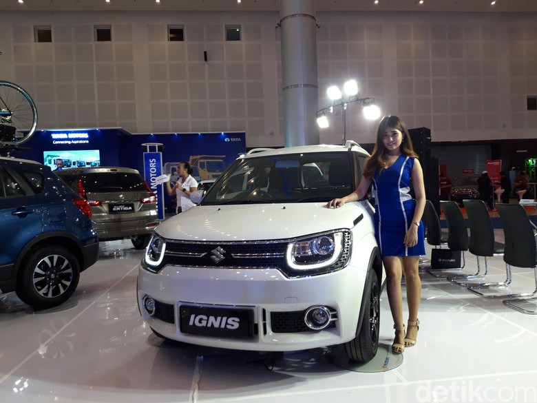 Suzuki di IIMS Surabaya Suzuki semakin gencar mengenalkan seri mobil sportnya. Seperti Ignis, Baleno hingga SX4 S-Cross.