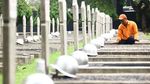 TMP Kalibata Bersolek Sambut Hari Pahlawan