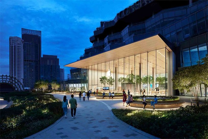 Apple Store Bangkok. Foto: Apple Apple Store Bangkok. Foto: Apple