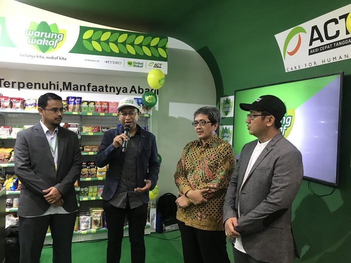 Makin Mudah, Masyarakat Kini Bisa Wakaf Lewat Warung