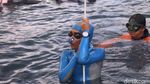 Foto: Serunya Kompetisi Freediving Internasional di Sabang