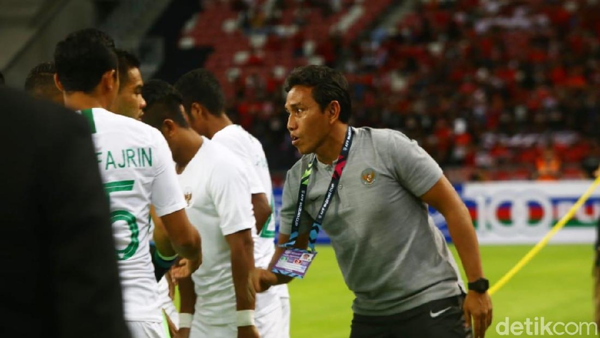 Pelatih Indonesia, Bima Sakti. (Foto: Pradita Utama/detikcom)