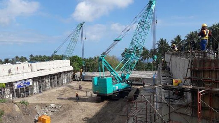 Jasa Marga Mulai Pasang Girder di Jembatan Kauditan Manado-Bitung