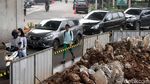 Imbas Proyek Trotoar, Mayestik Jadi Biang Macet